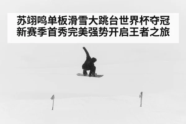 苏翊鸣单板滑雪大跳台世界杯夺冠新赛季首秀完美强势开启王者之旅